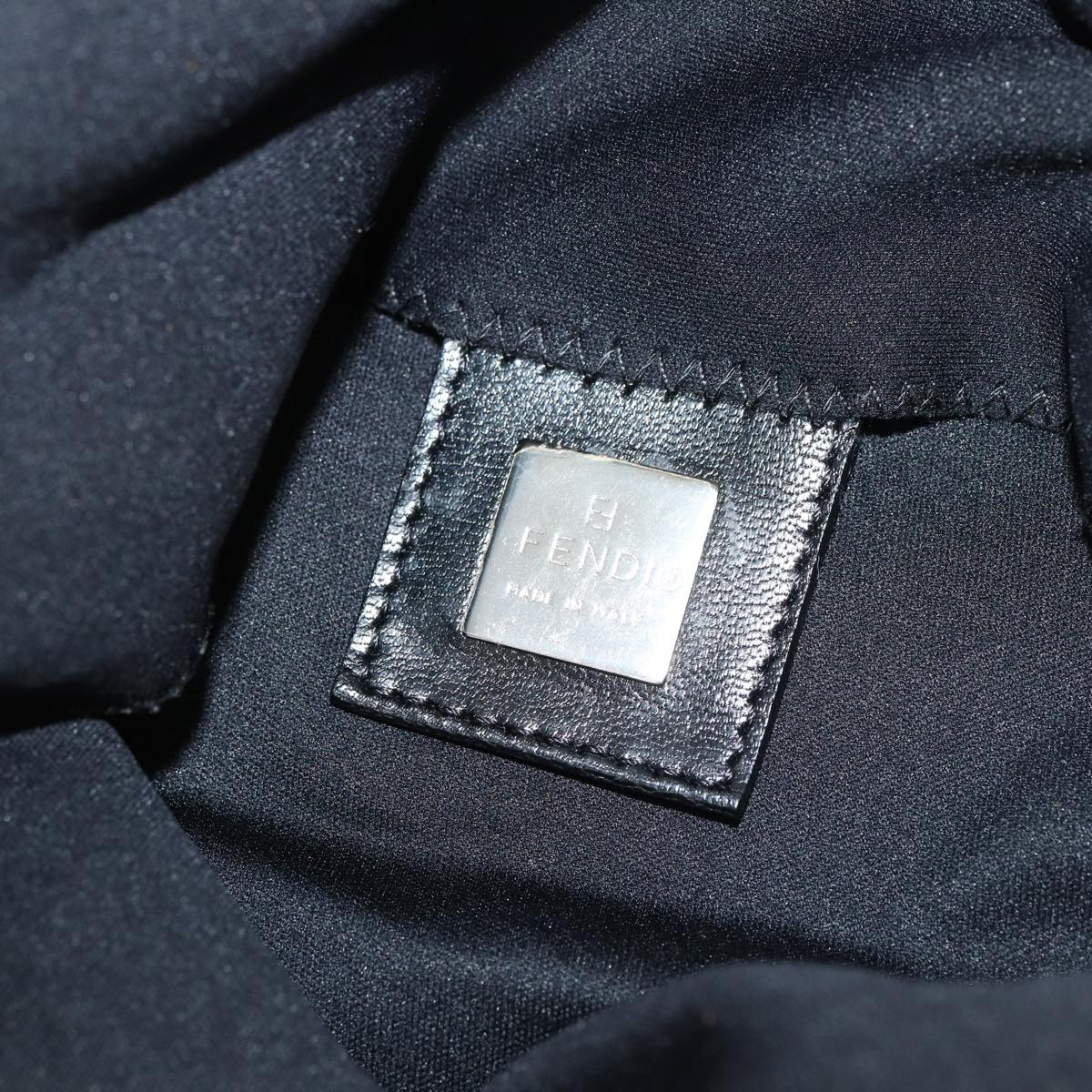 FENDI Shoulder Bag Nylon Black ep4648