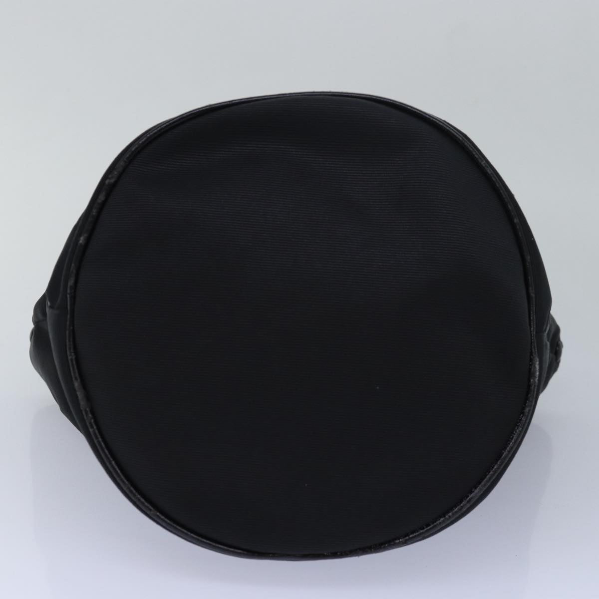 FENDI Hand Bag Nylon Black Brown ep4652