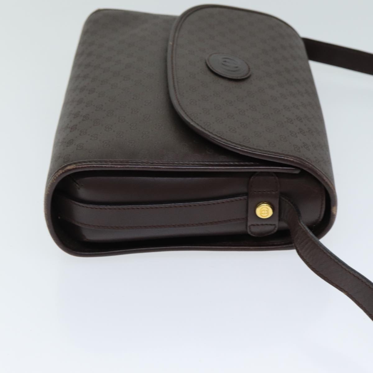 GUCCI Micro GG Supreme Shoulder Bag PVC Brown 001 14 0712 ep4661