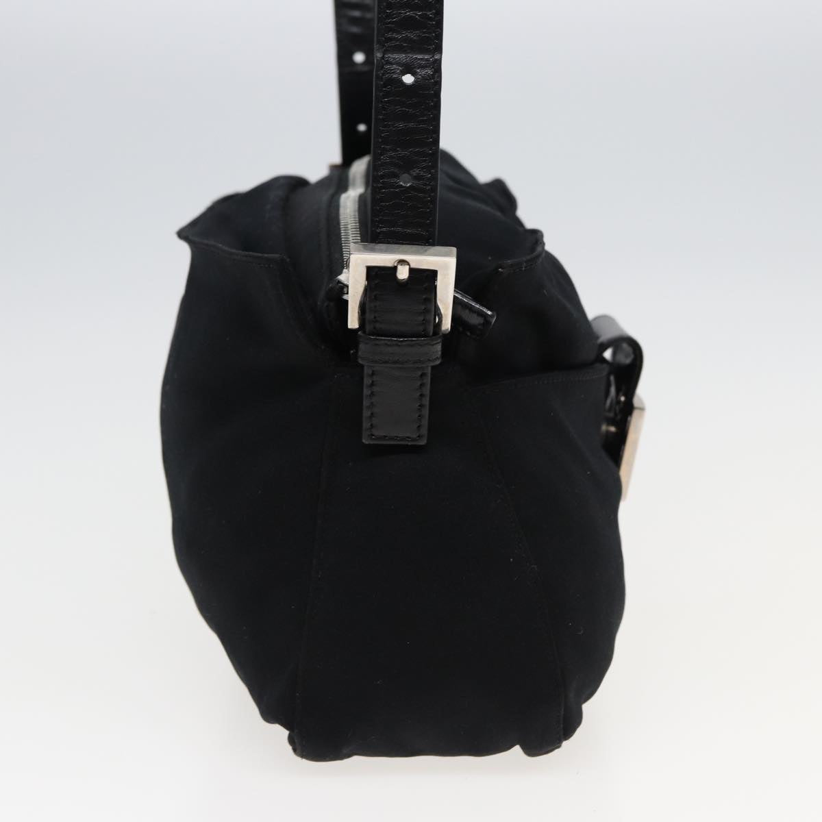 FENDI Shoulder Bag Nylon Black ep4669