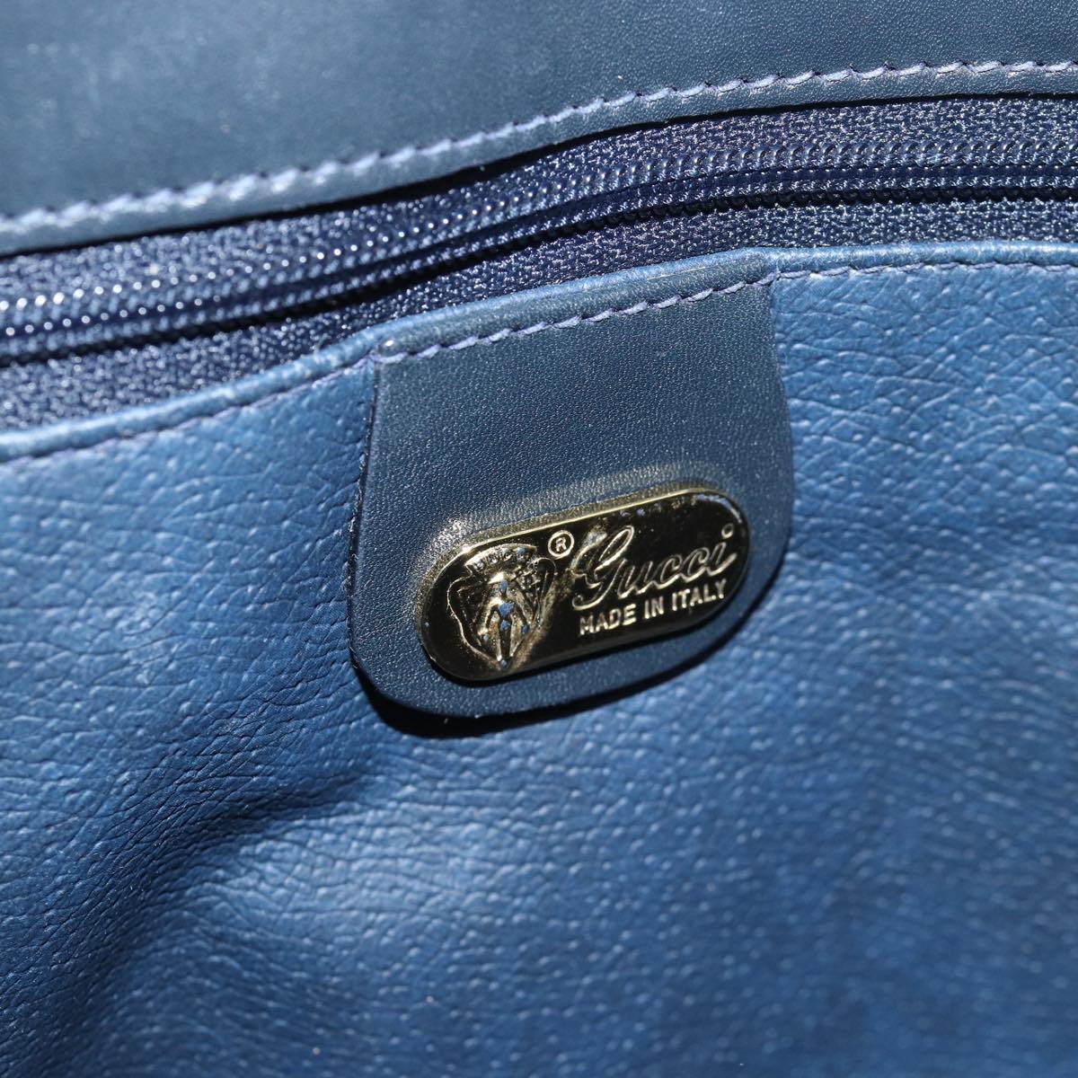 GUCCI Micro GG Supreme Shoulder Bag Navy 001 14 5364 ep4687