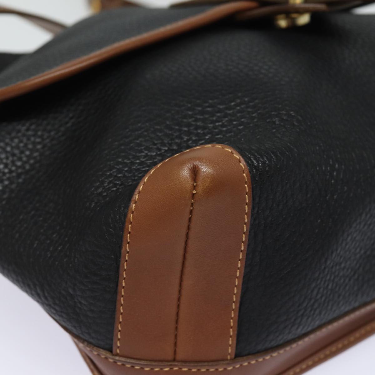 GUCCI Shoulder Bag Leather Black ep4707