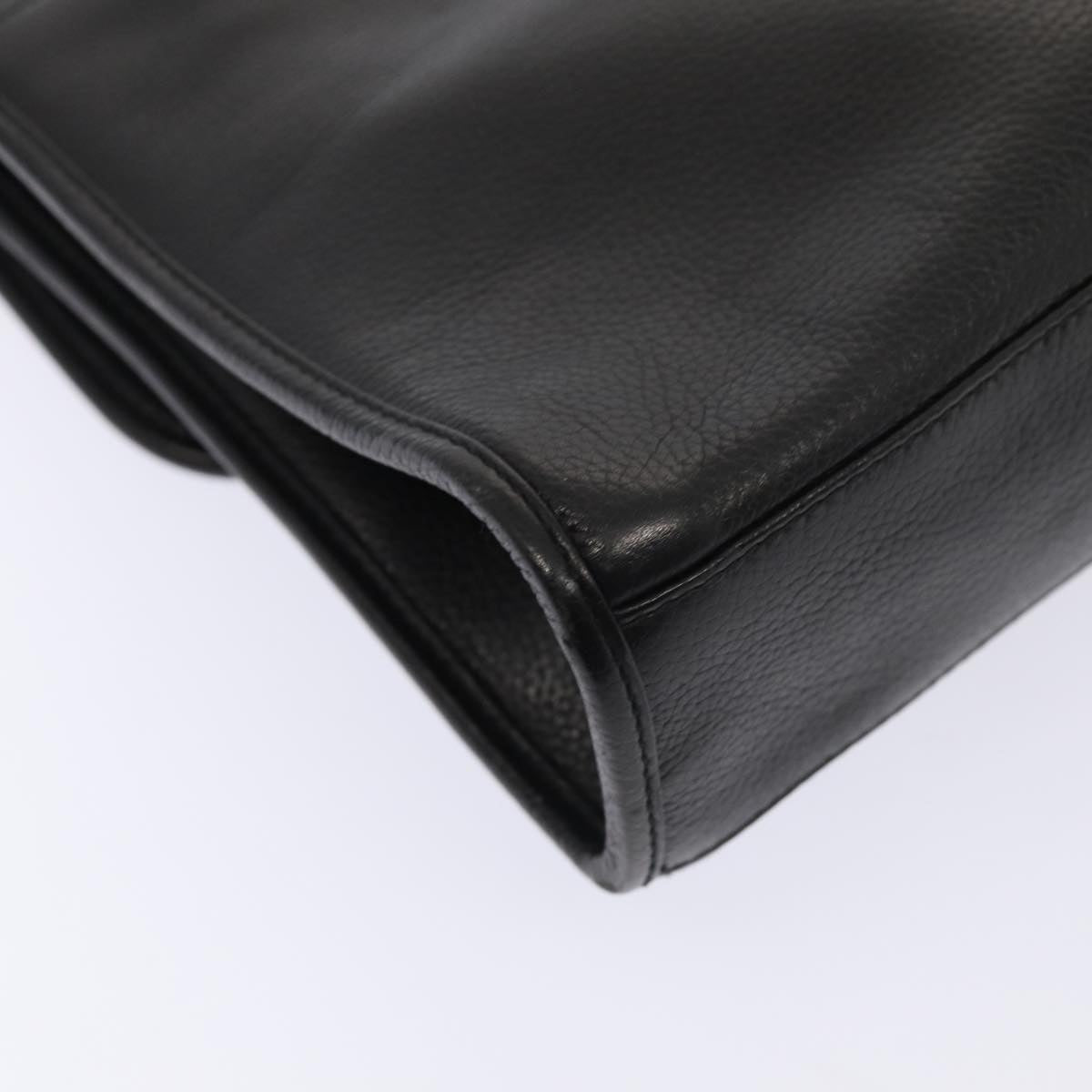 GUCCI Shoulder Bag Leather Black 004 86 0222 ep4739