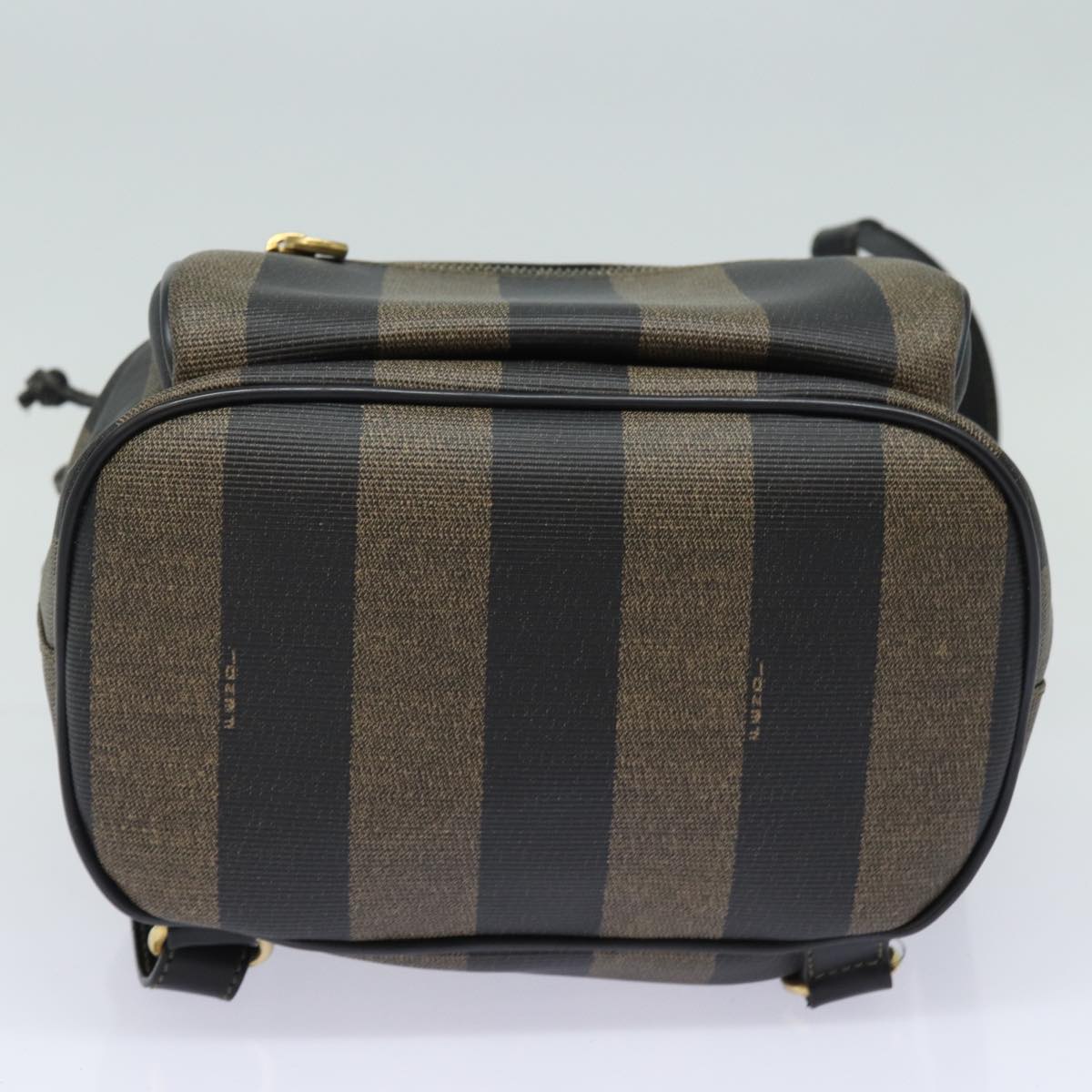FENDI Pecan Canvas Backpack Brown Black ep4748