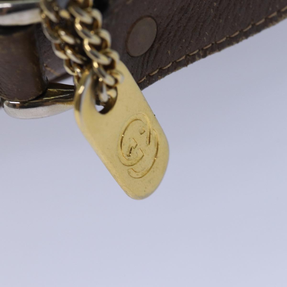 GUCCI Shoulder Bag Leather Brown 001 1051 1231 ep4753