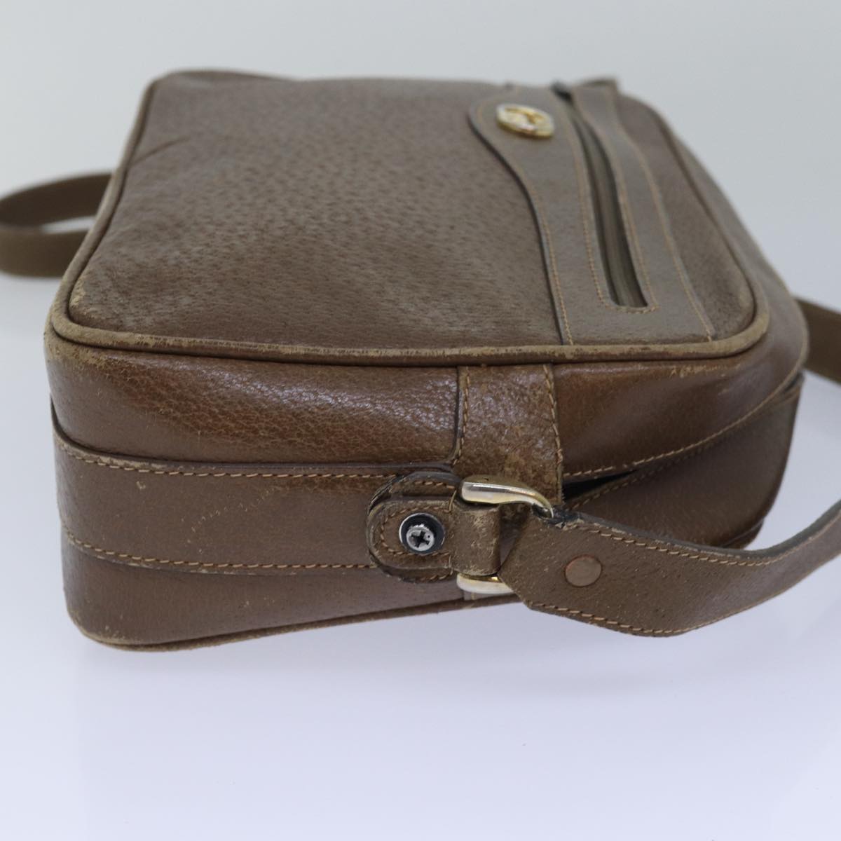 GUCCI Shoulder Bag Leather Brown 001 1051 1231 ep4753