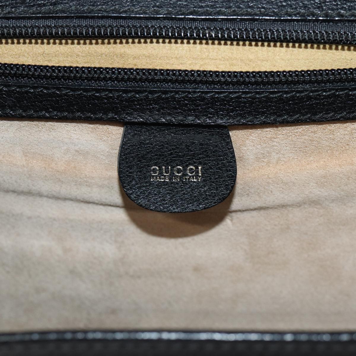 GUCCI Business Bag Leather 2way Black ep4781