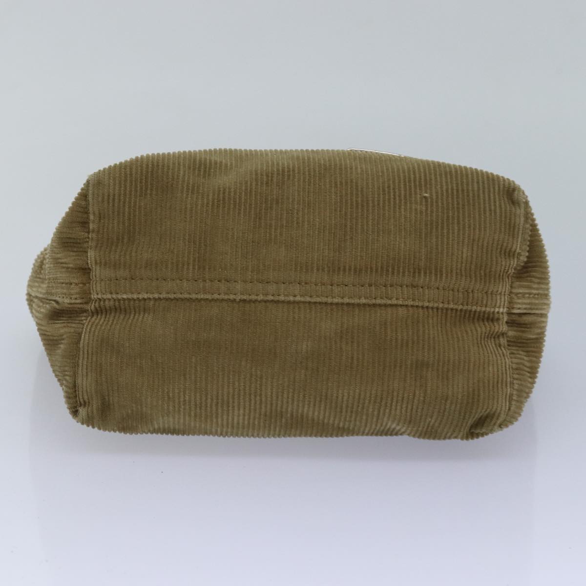 FENDI Hand Bag Corduroy Brown ep4793