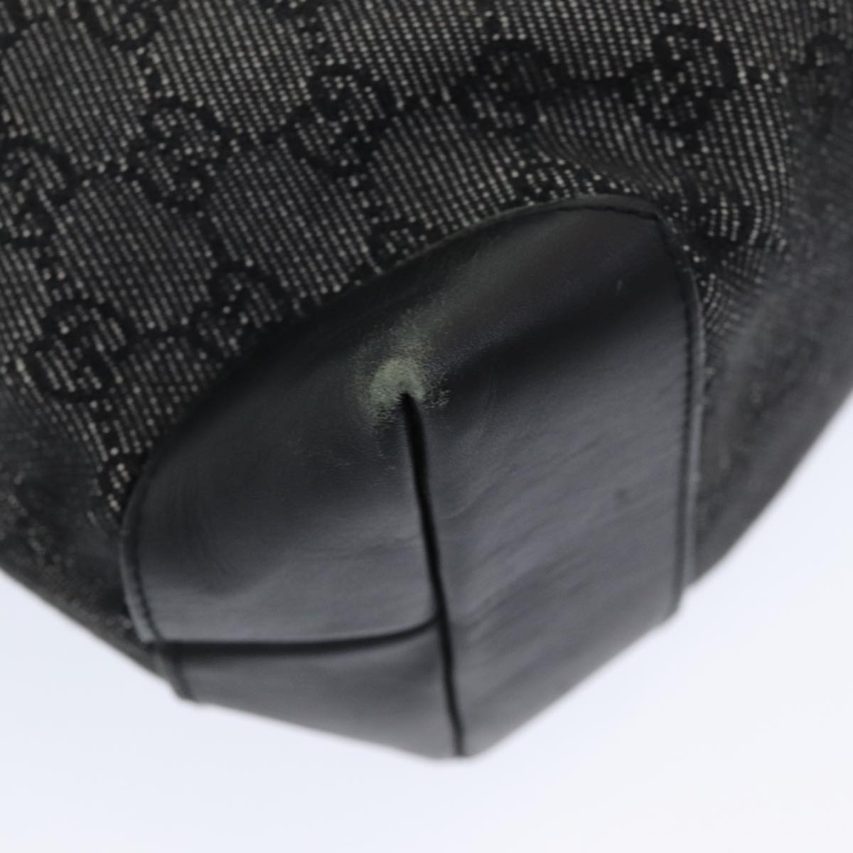GUCCI GG Canvas Tote Bag Black 28892 ep4884