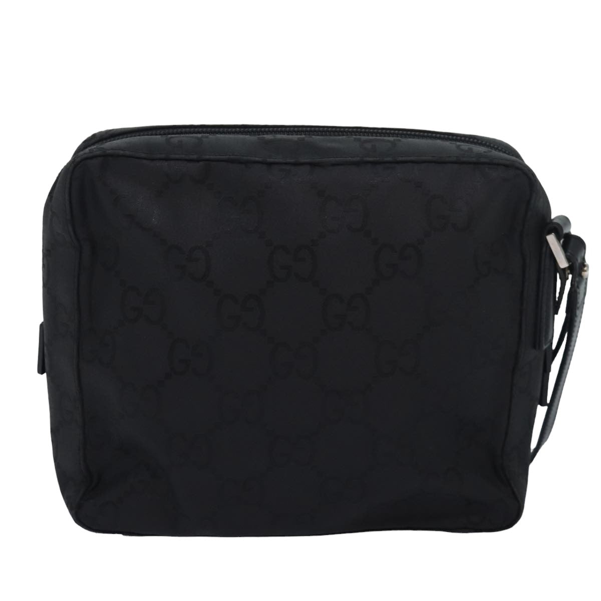 GUCCI GG Canvas Clutch Bag Black 018 1603 ep4897