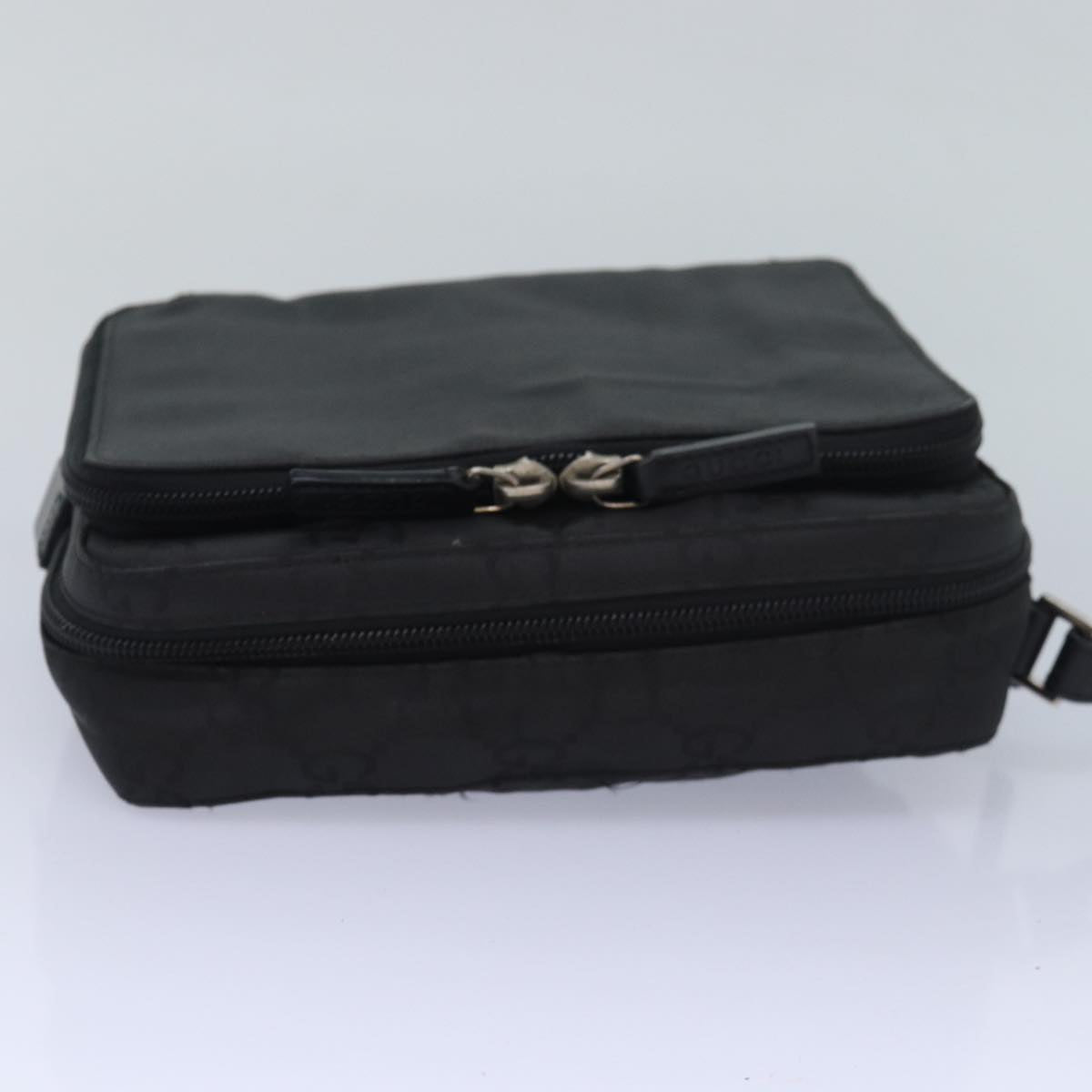 GUCCI GG Canvas Clutch Bag Black 018 1603 ep4897