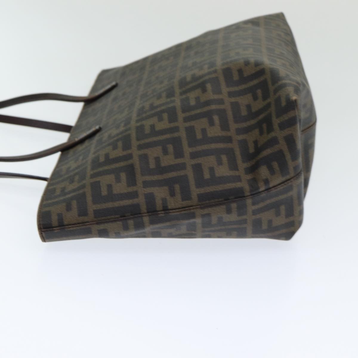 FENDI Zucca Canvas Tote Bag Brown Black ep4925