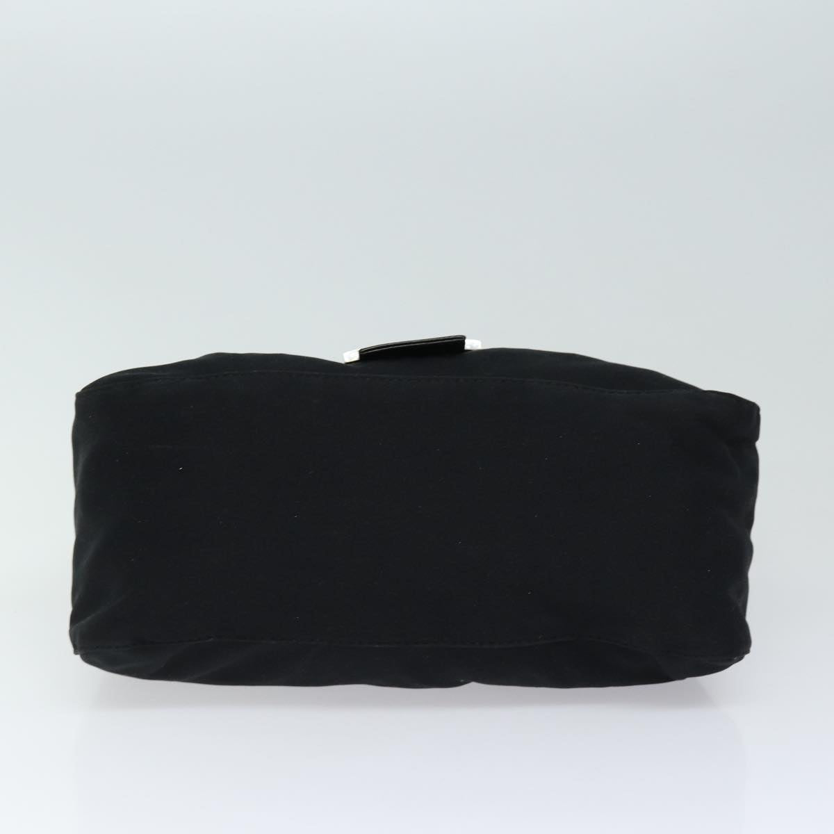 FENDI Mamma Baguette Shoulder Bag Nylon Black ep4967