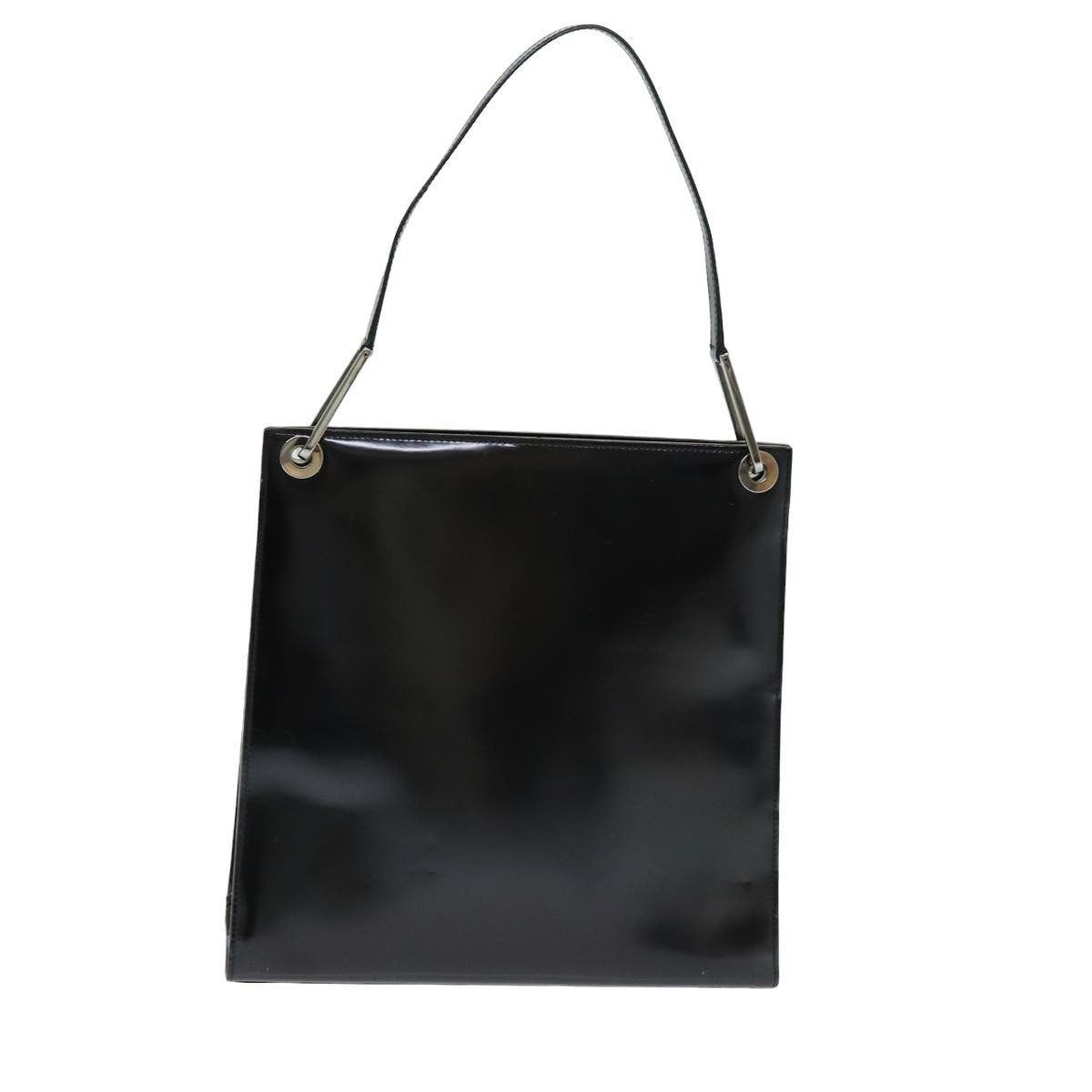 GUCCI Shoulder Bag Enamel Black 001 1013 3037 ep4984