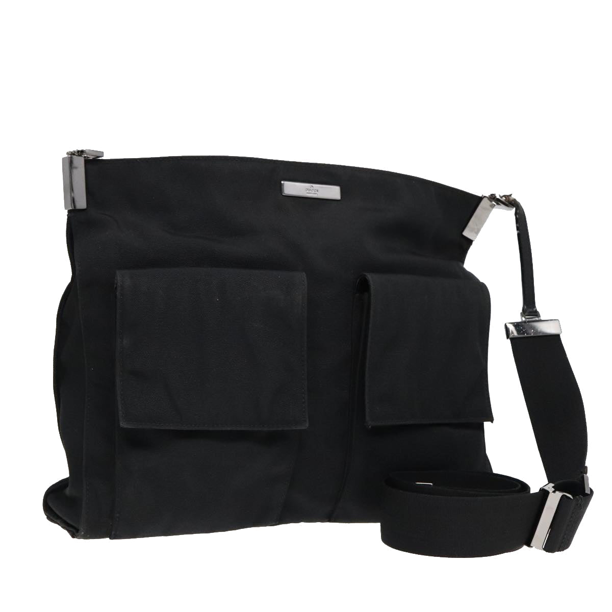 GUCCI Shoulder Bag Nylon Black 001 3283 ep5000