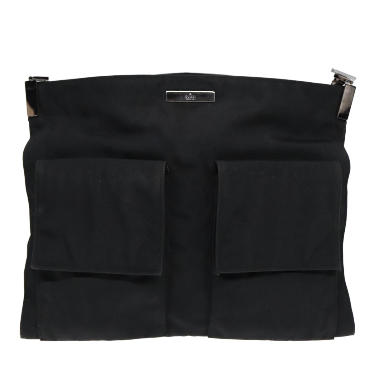 GUCCI Shoulder Bag Nylon Black 001 3283 ep5000