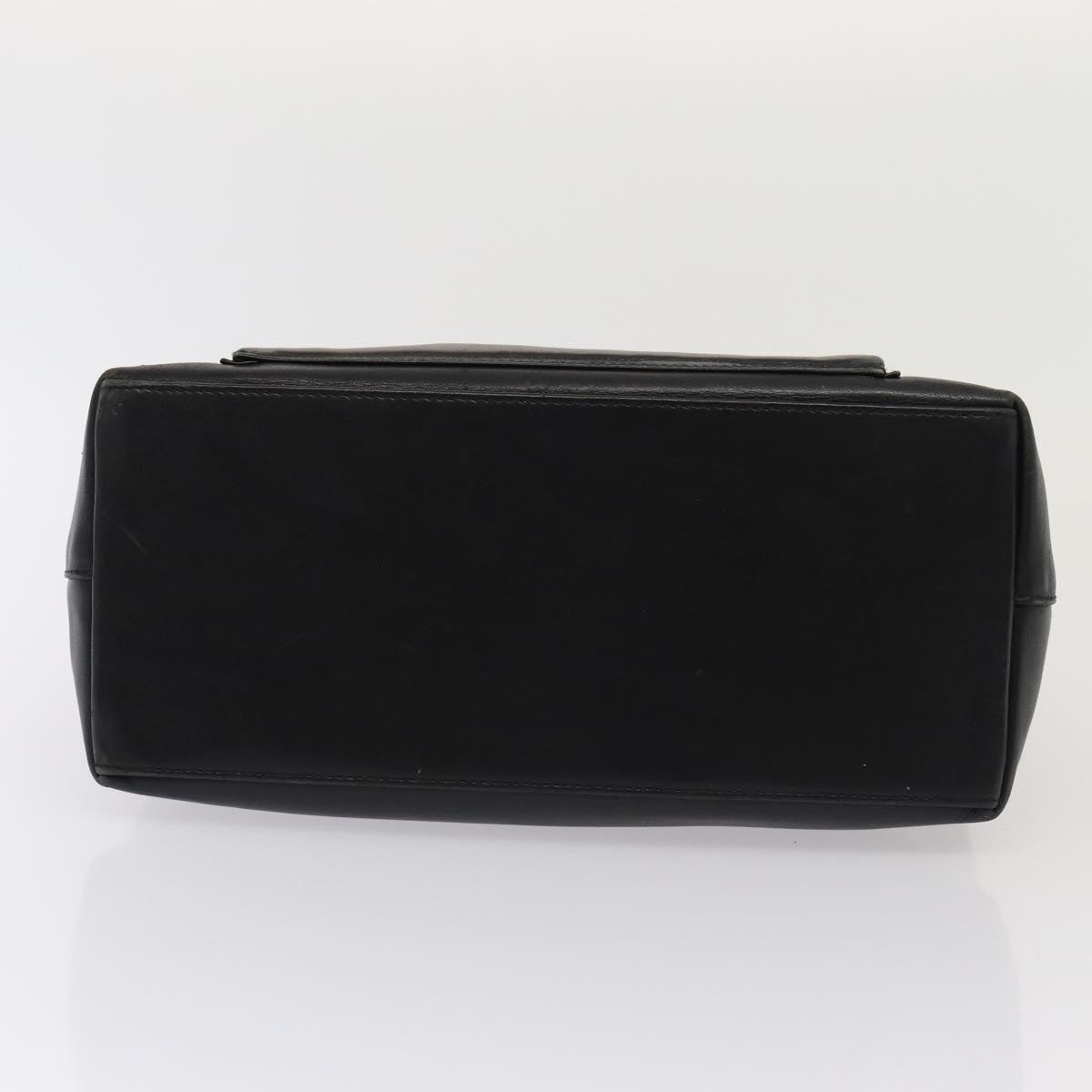 GUCCI Bamboo Hand Bag Leather Black 002 2058 0508 0 ep5055