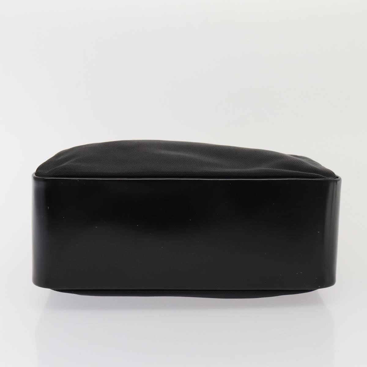 GUCCI Bamboo Hand Bag Nylon Black 000 1014 0575 5 ep5063