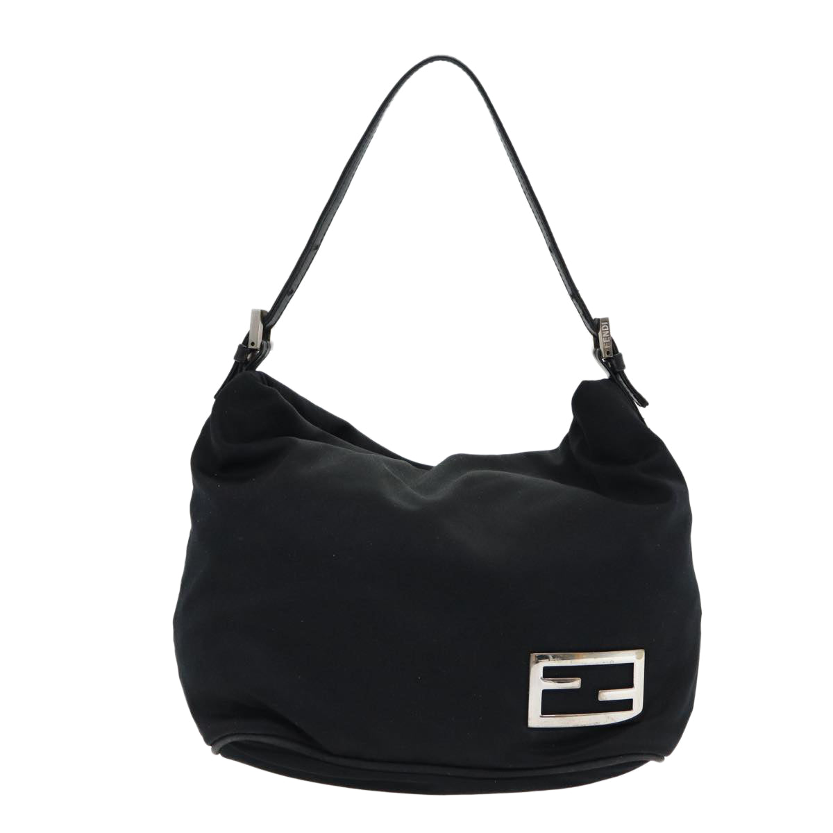 FENDI Shoulder Bag Nylon Black ep5074