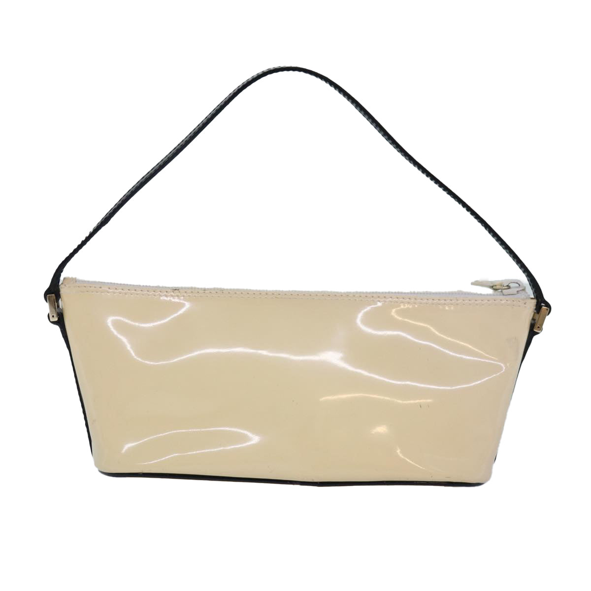 GUCCI Accessory Pouch Patent leather Vanilla Gold 039 1103 2123 ep5087