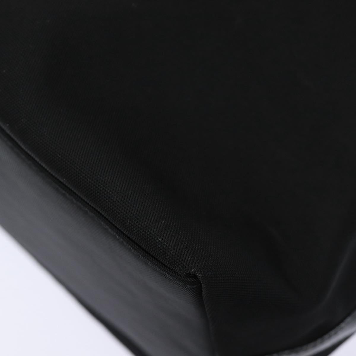 GUCCI Shoulder Bag Nylon Black Silver 001 1956 ep5116