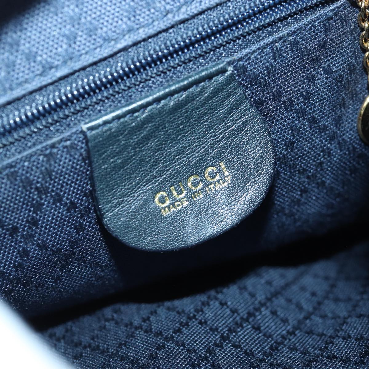 GUCCI Bamboo Backpack Leather Black ep5142