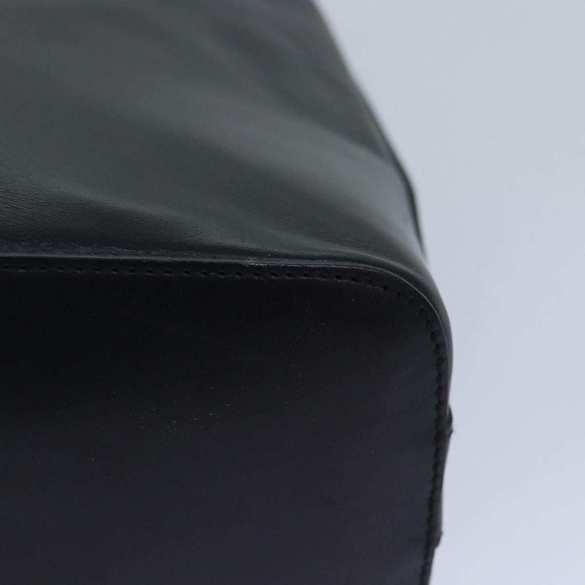 GUCCI Shoulder Bag Leather Black Silver 001 3814 ep5160
