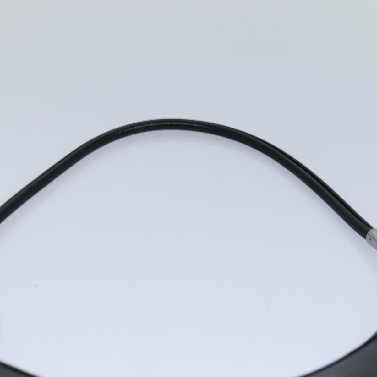 GUCCI Shoulder Bag Leather Black Silver 001 3812 ep5165