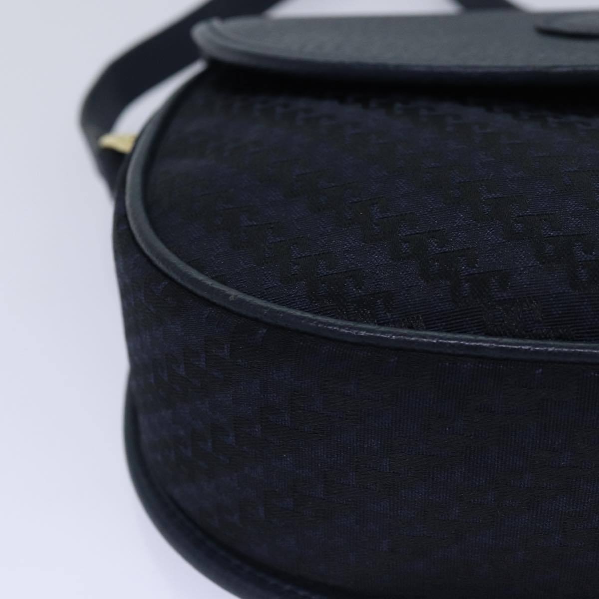 GUCCI Shoulder Bag Leather Navy ep5190