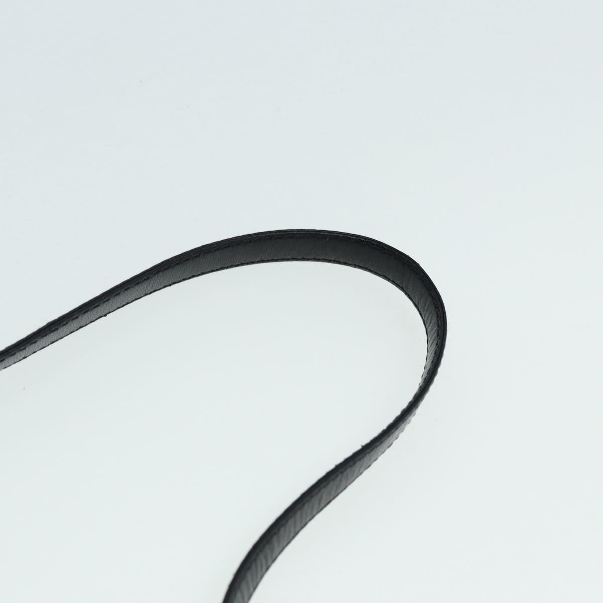 FENDI Shoulder Bag Nylon Black Silver ep5315