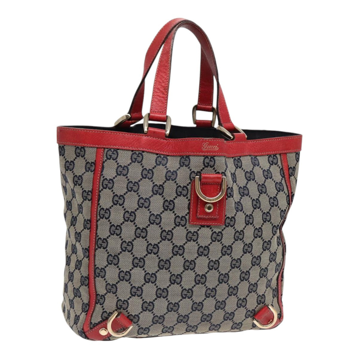 GUCCI GG Canvas Hand Bag Beige Gold 130739 ep5345