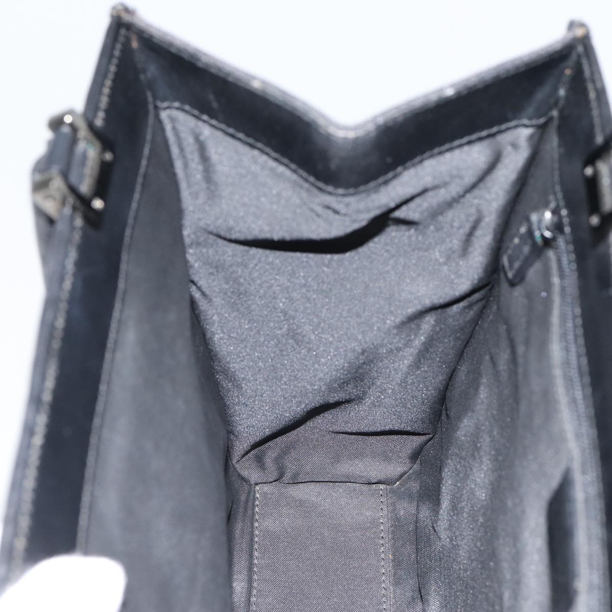 GUCCI Jackie GG Canvas Hand Bag Black Silver 002 1065 ep5371