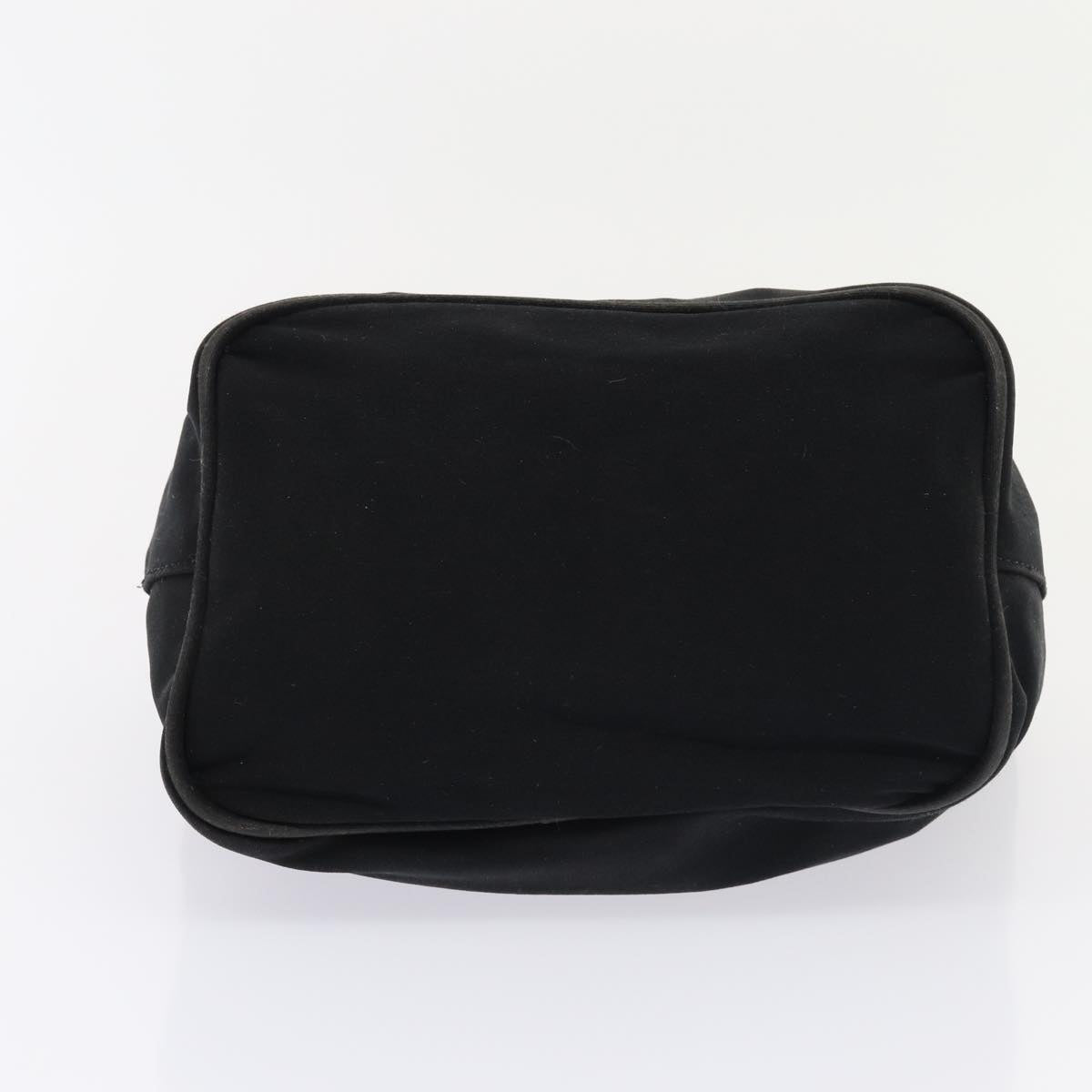 FENDI Mamma Baguette Shoulder Bag Nylon Black Silver ep5381