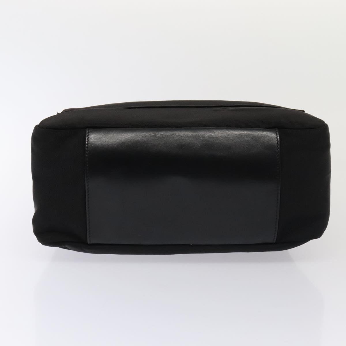 GUCCI Hand Bag Nylon 2way Black Silver 000 0509 ep5500