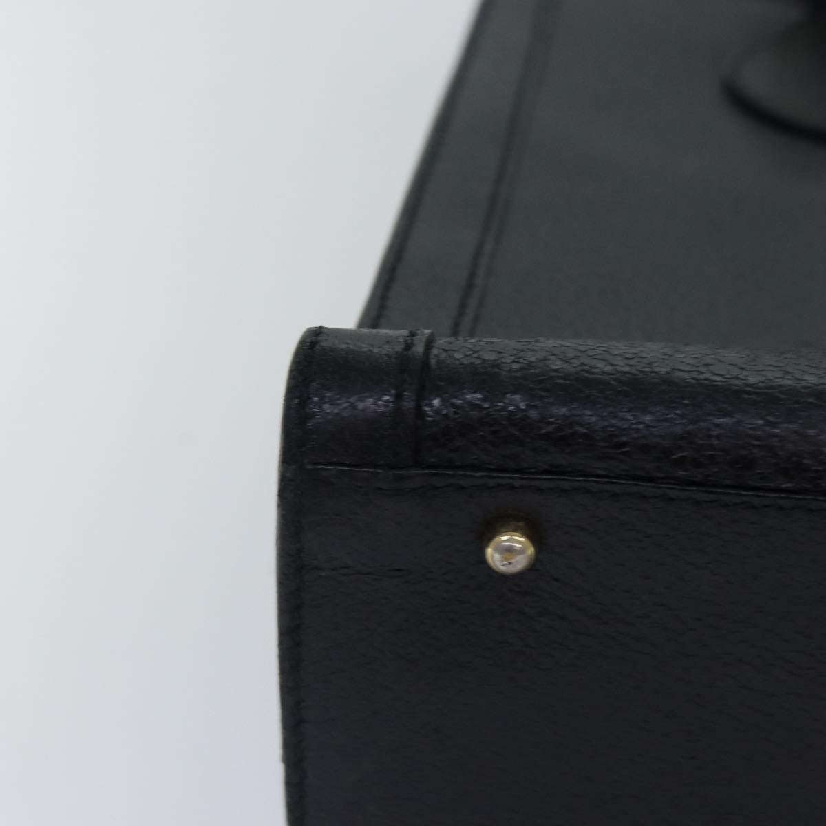 GUCCI Hand Bag Leather Black Gold 002 2853 0260 0 ep5510