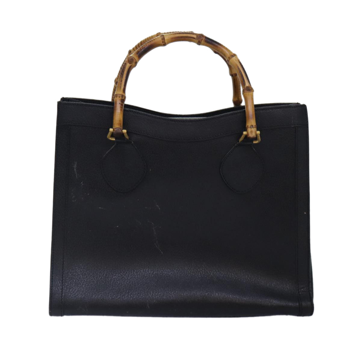 GUCCI Hand Bag Leather Black Gold 002 2853 0260 0 ep5510