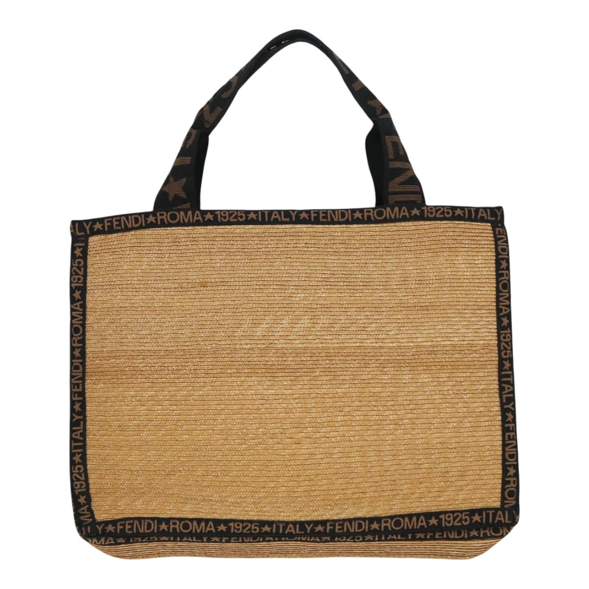 FENDI Tote Bag Straw Beige ep5982