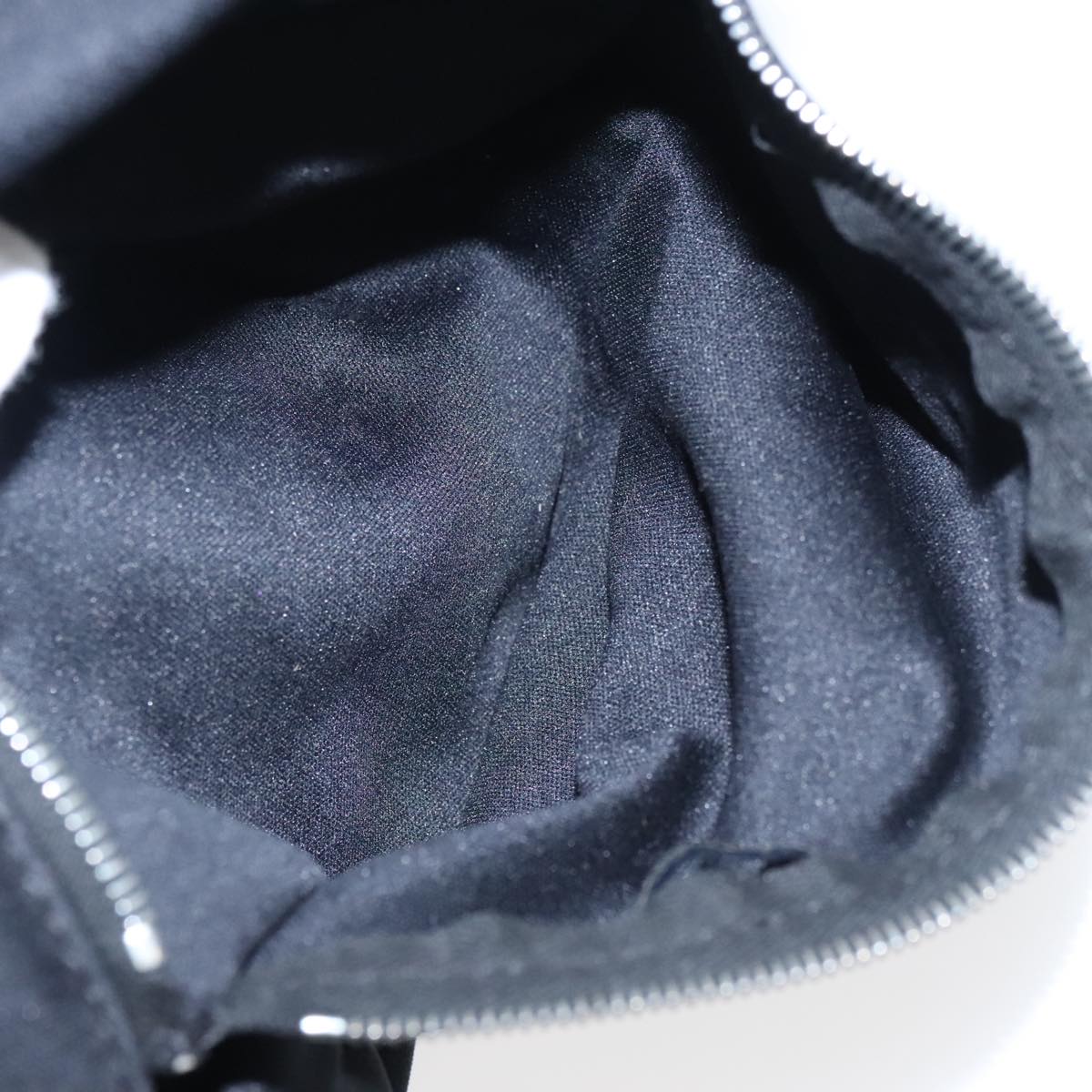 FENDI Hand Bag Nylon Black Silver ep6150