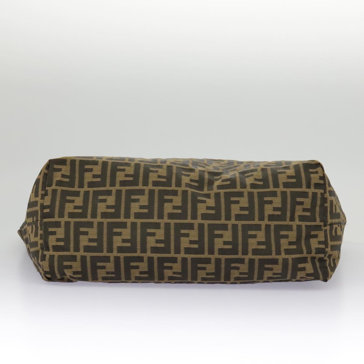 FENDI Zucca Canvas Tote Bag Brown Black ep6212