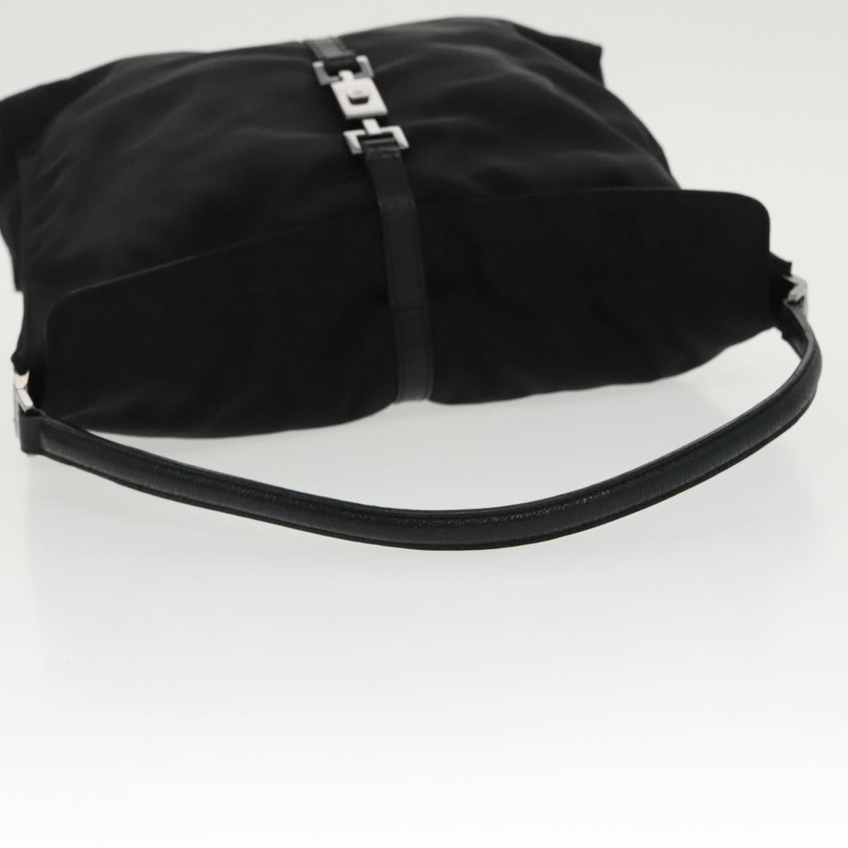 GUCCI Jackie Hand Bag Canvas Black Silver 001 3355 ep6257
