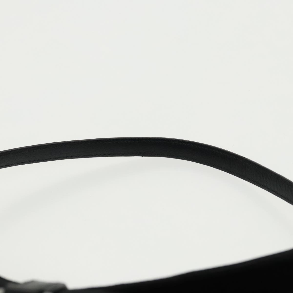 GUCCI Jackie Hand Bag Canvas Black Silver 001 3355 ep6257