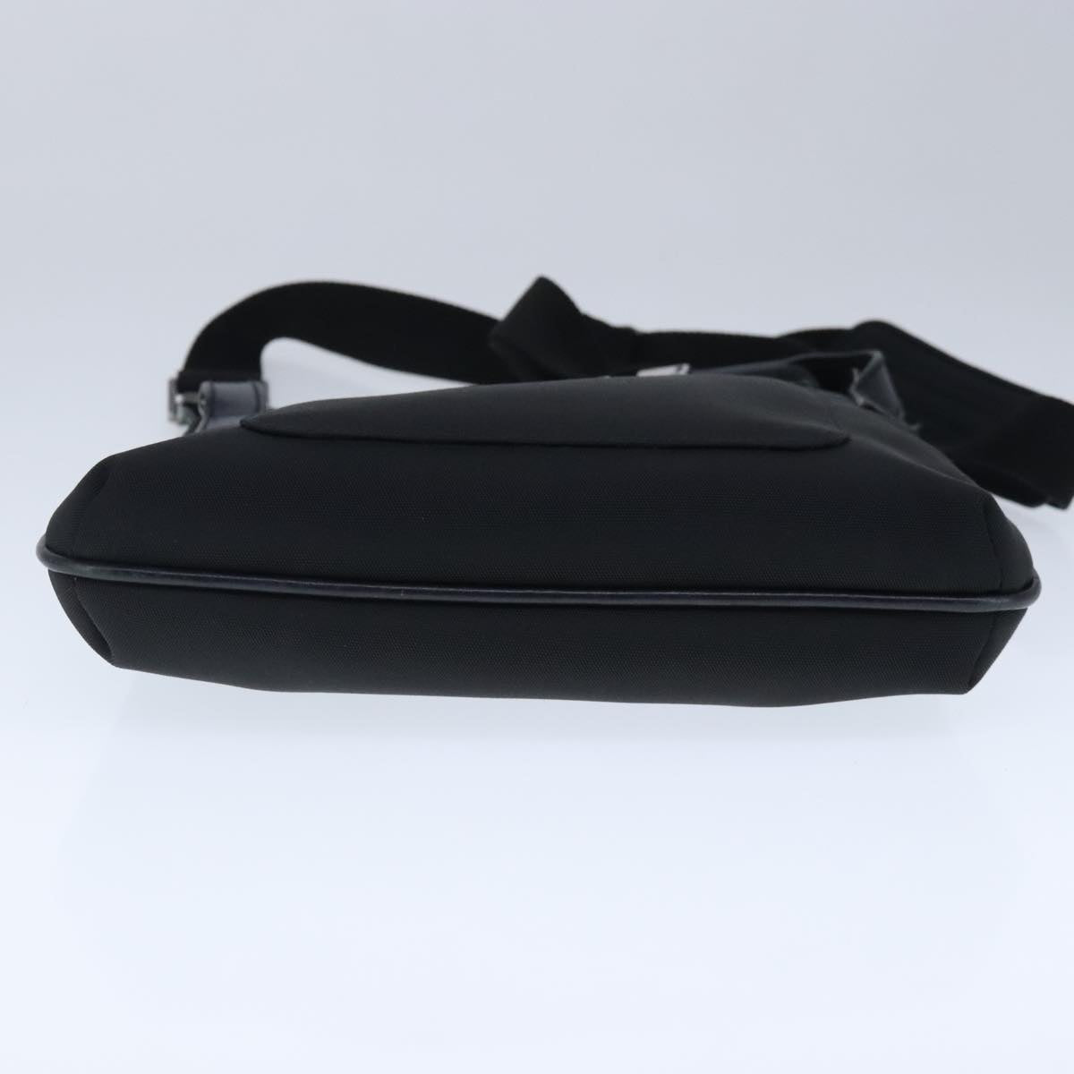 GUCCI Shoulder Bag Canvas Black 122793 ep6492