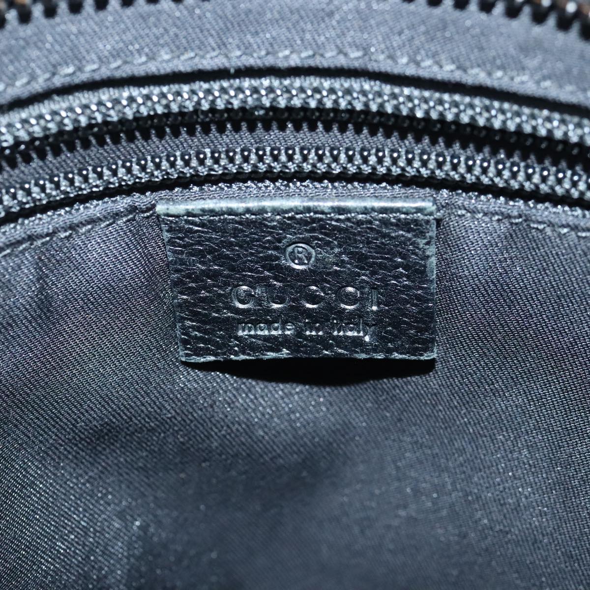 GUCCI GG Canvas Shoulder Bag Black 122793 ep6514