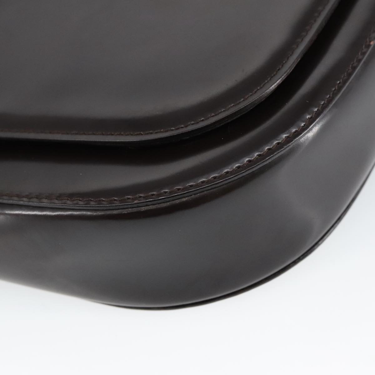 GUCCI Shoulder Bag Leather Brown 001 3195 ep6740