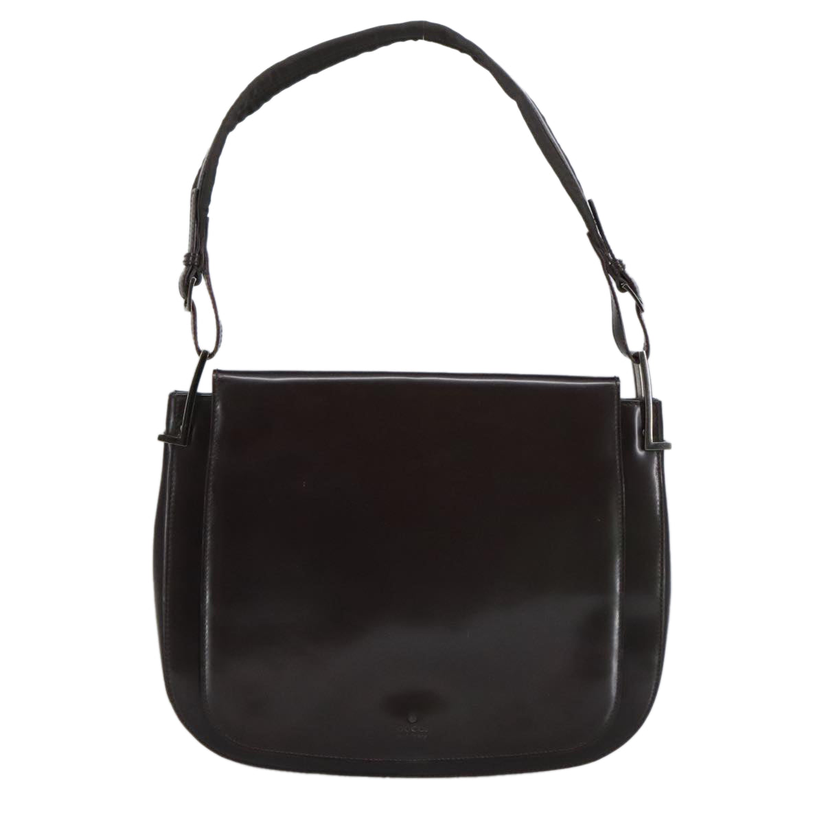 GUCCI Shoulder Bag Leather Brown 001 3195 ep6740