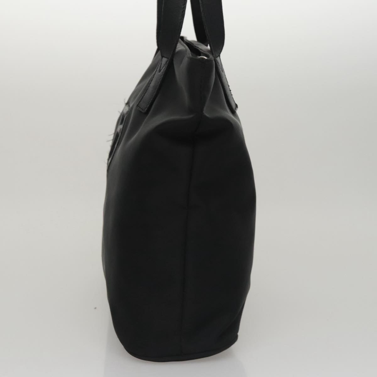FENDI Hand Bag Nylon 2way Black ep7213