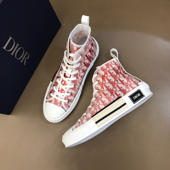 GLM - DIR B23 Orange HIGH-TOP SNEAKER