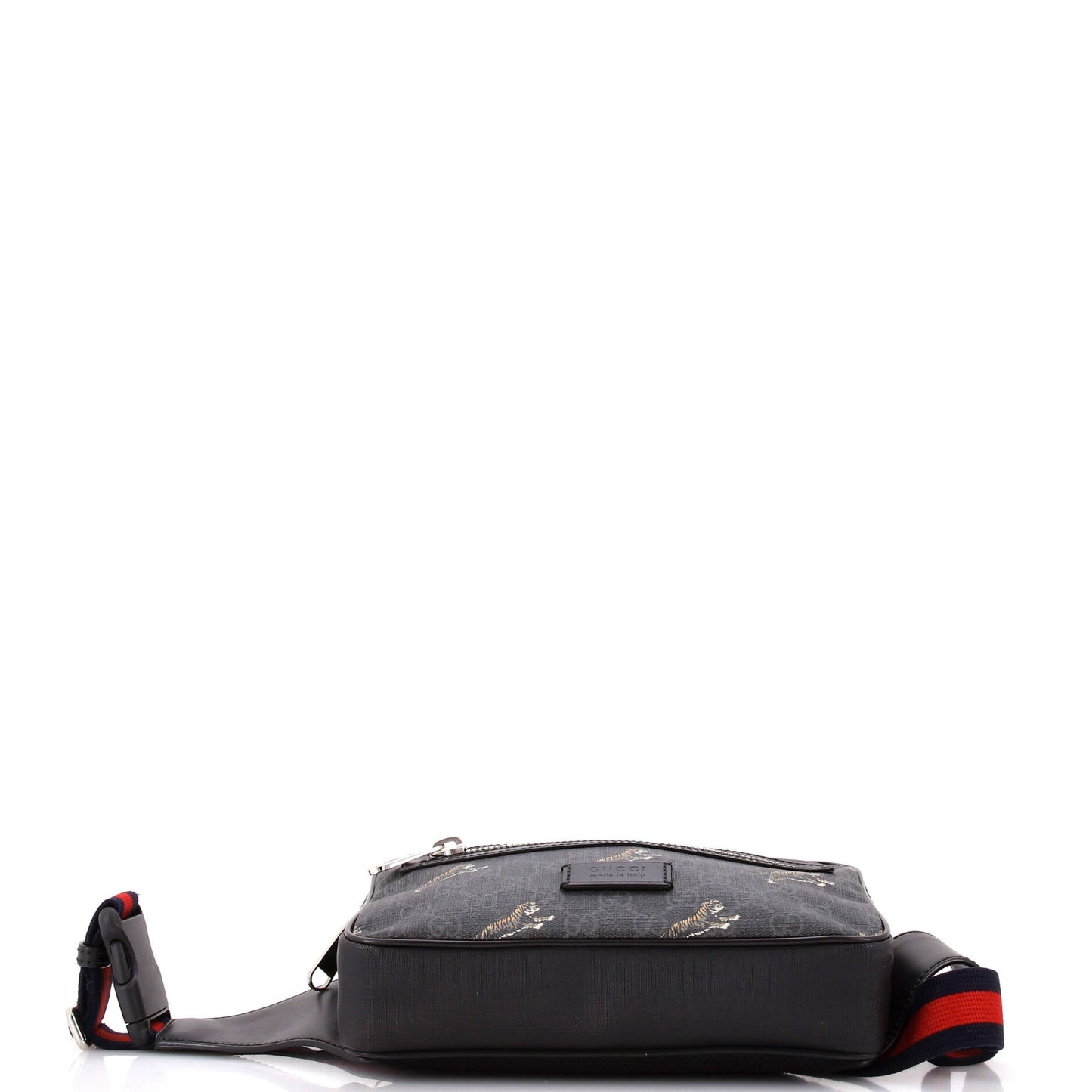 Soft Zip Belt Bag Printed GG Coated Canvas Small