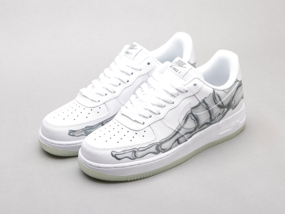 GLM - AF1 Skeleton Halloween White
