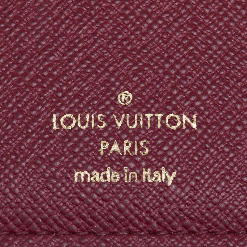 Louis Vuitton Monogram Portefolio Victoria Three Fold Wallet M41938 Brown Fushas PVC  Louis Vuitton